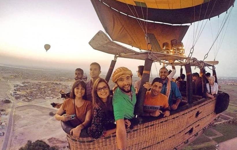 Hot Air Balloon Ride in Luxor: Sunrise Experience